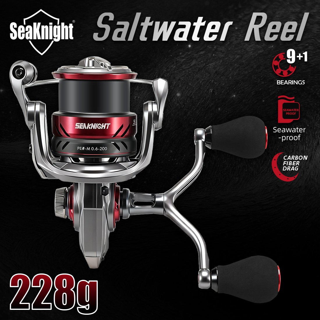 Daiwa Reel Bg - SeaKnightブランド SLARDAR BBシリーズ スピニングフィッシングリール 海魚釣り 海水耐腐食