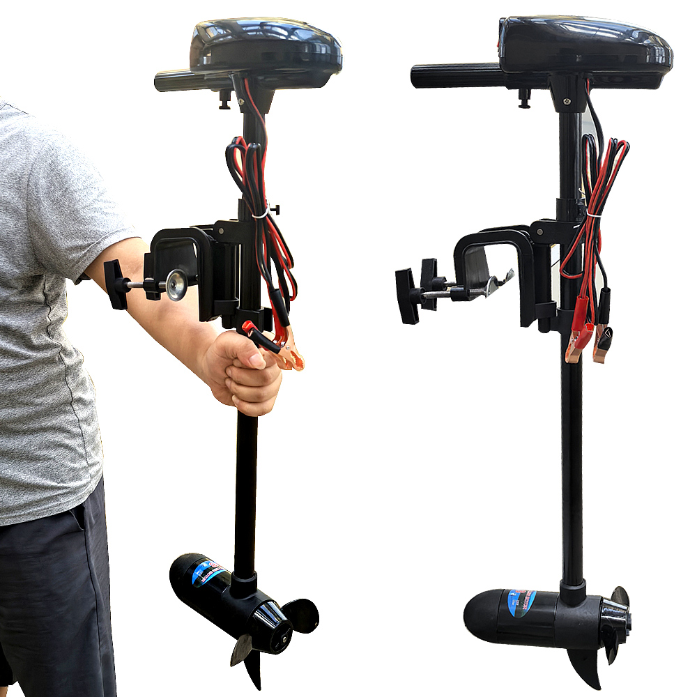 Fishing Kayak Trolling Motor - 電動ボートモーター 18LBS/28LBS DC-12V 船外機 トローリングエンジン インフレータブルボート