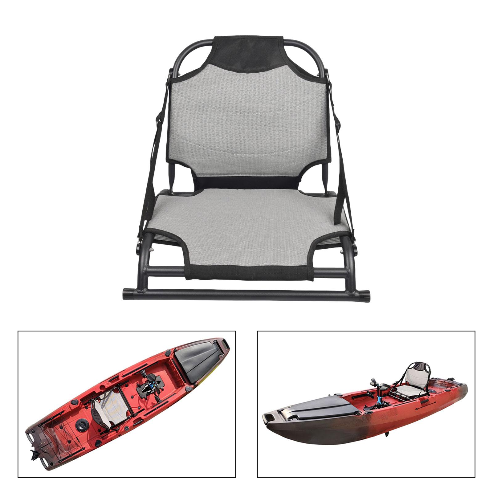 カヤックシート 調節可能な背もたれ スタンドアップパドルボー - Fishing Kayak Crate のレビューと価格