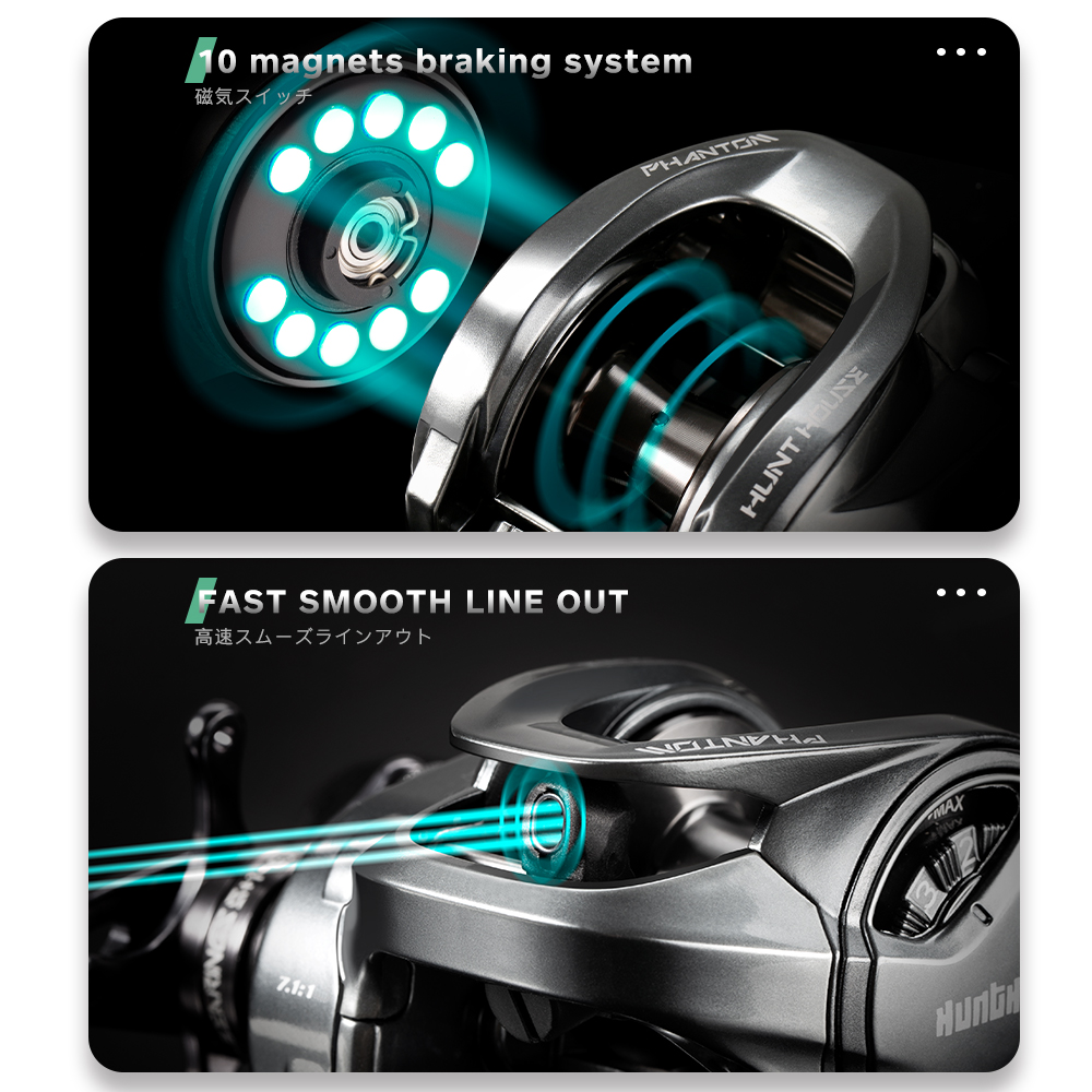 ハントハウス-ベイトキャスティングフィッシングリール,7.1 - Abu Garcia Reel Max のレビューと価格
