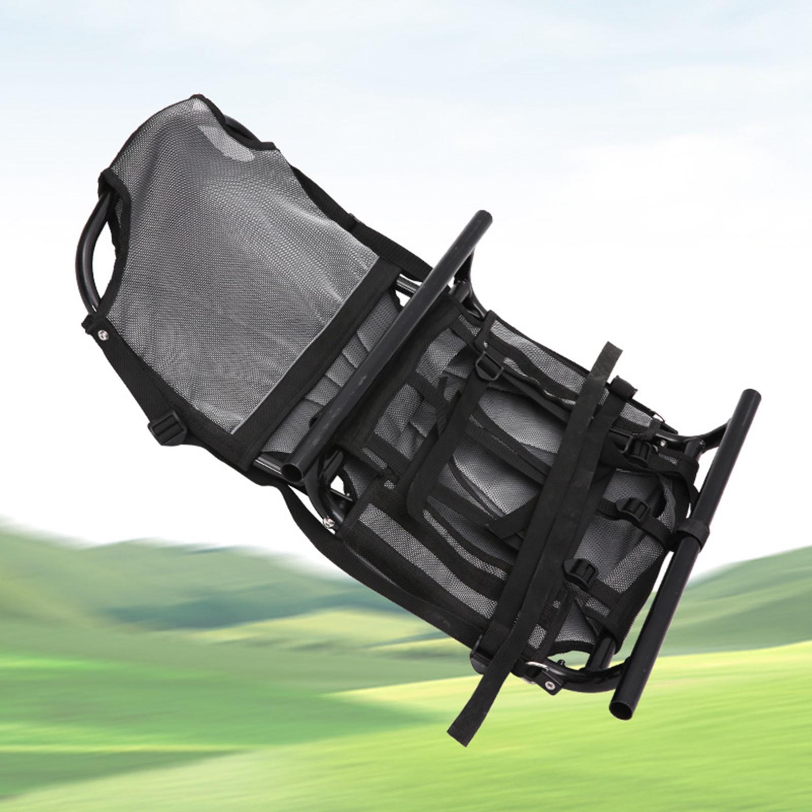 バックサポート付きのポータブルで折りたたみ可能なカヤックシー - Fishing Kayak Crate のレビューと価格