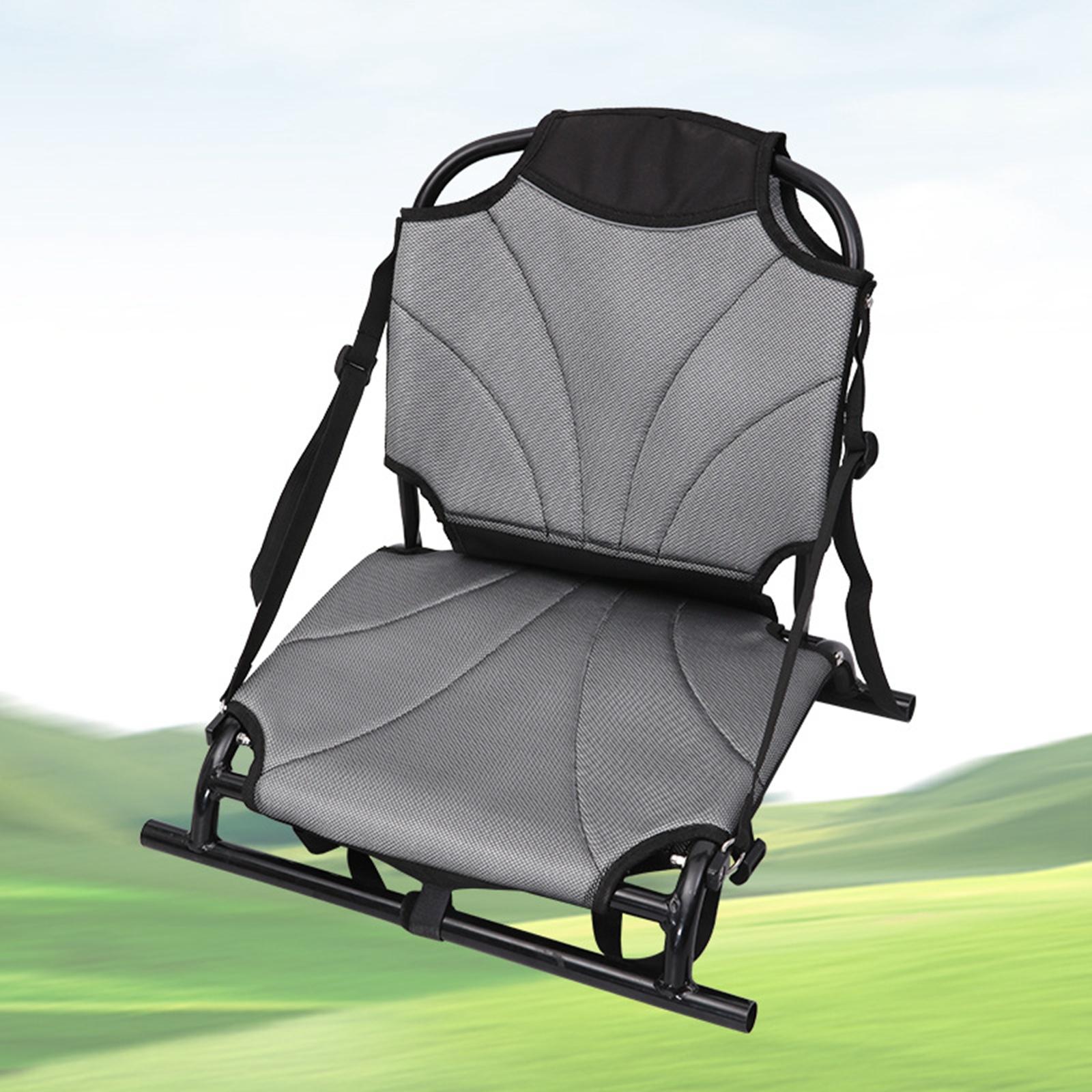 バックサポート付きのポータブルで折りたたみ可能なカヤックシー - Fishing Kayak Crate のレビューと価格