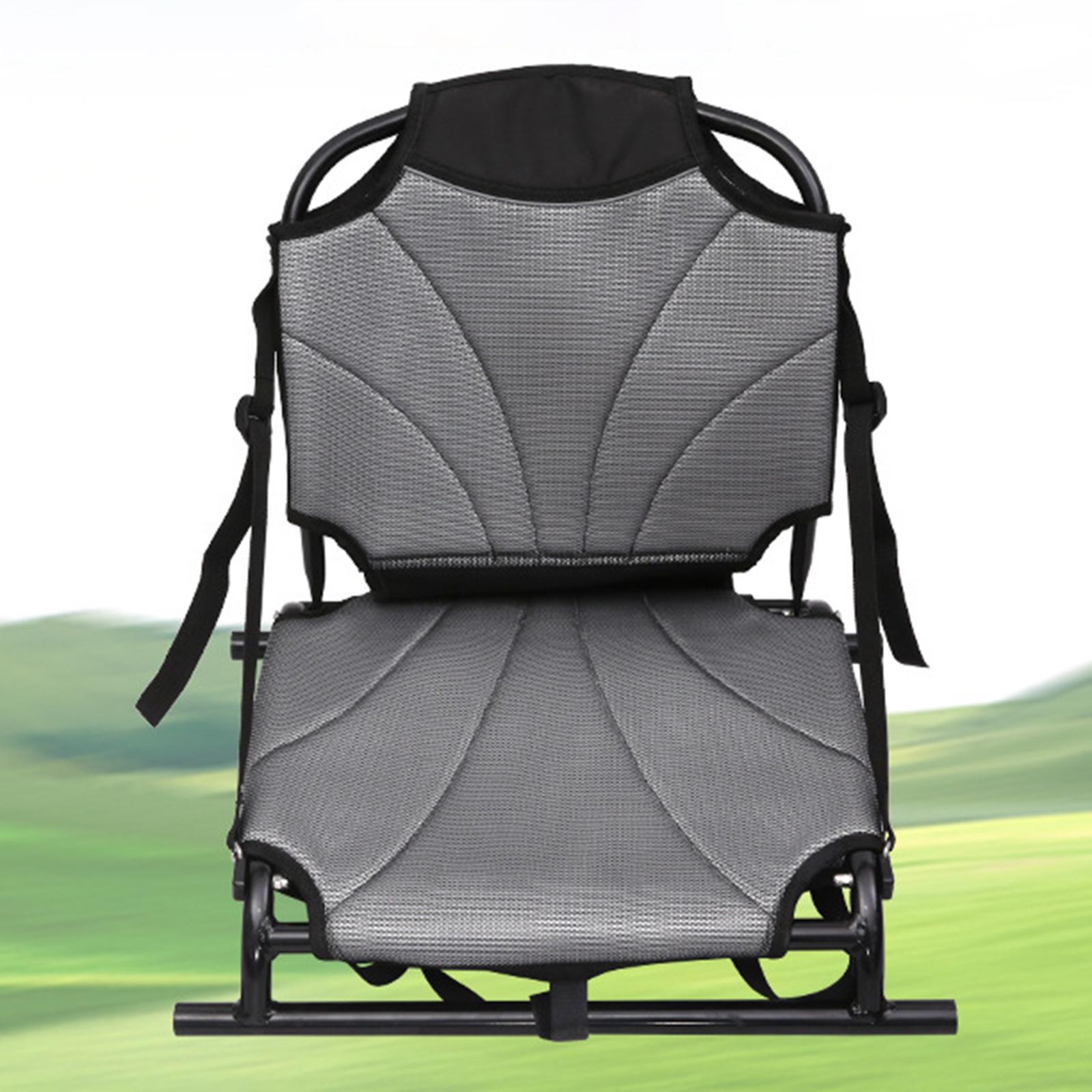 バックサポート付きのポータブルで折りたたみ可能なカヤックシー - Fishing Kayak Crate のレビューと価格
