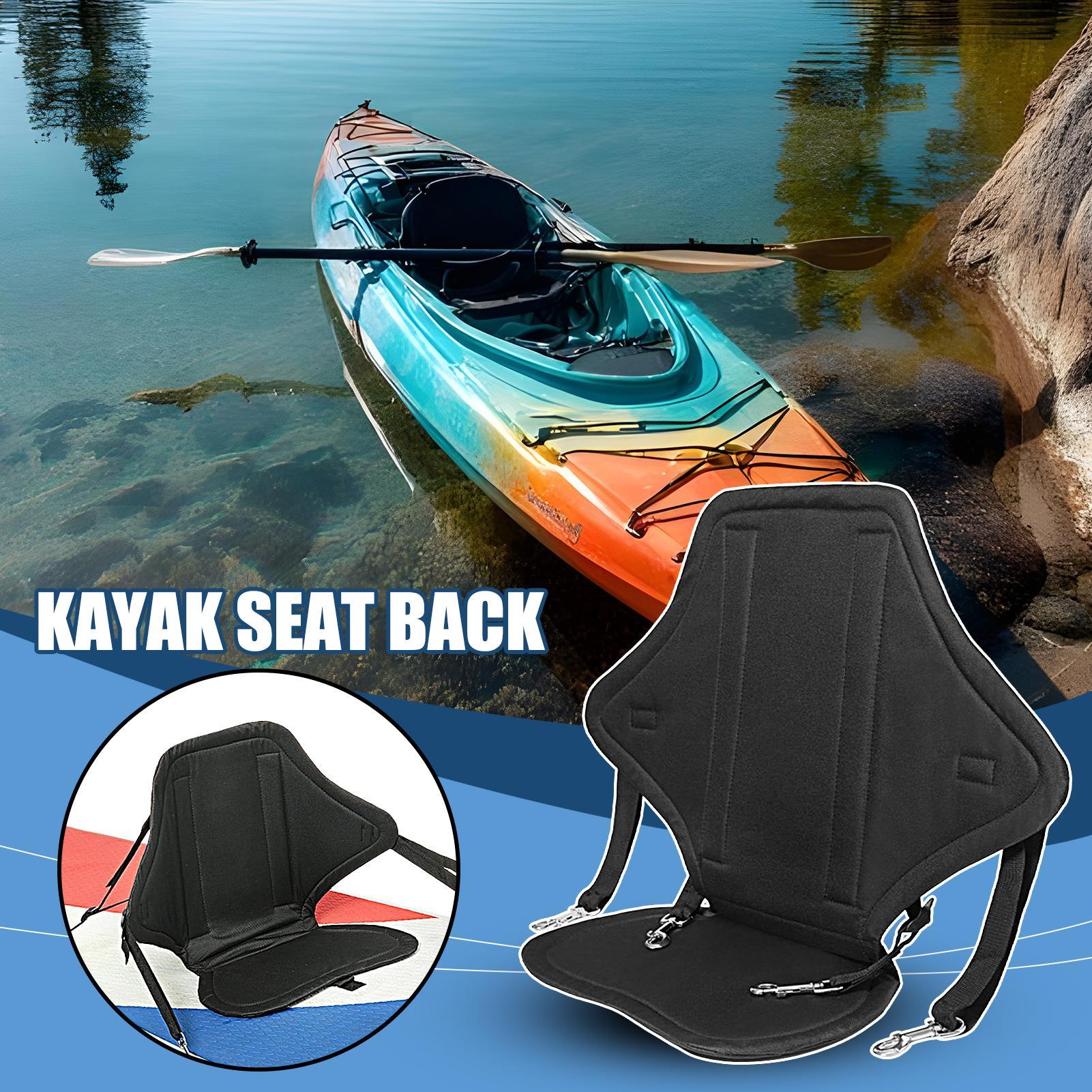 カヤックシートクッション 収納バッグ付き パッド入り 調節可 - Fishing Kayak Crate のレビューと価格