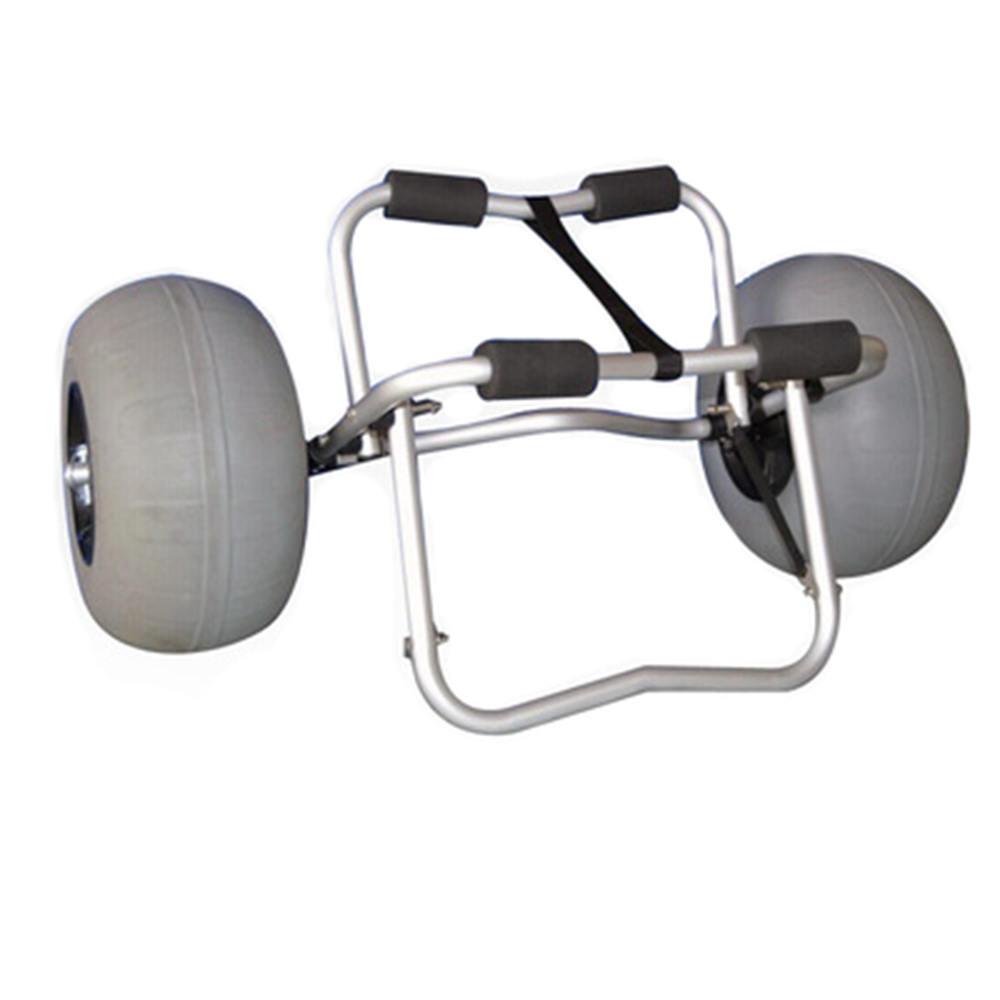 インフレータブルワイドホイールカヌーボートカートキャリア小型 - Fishing Kayak Cart のレビューと価格