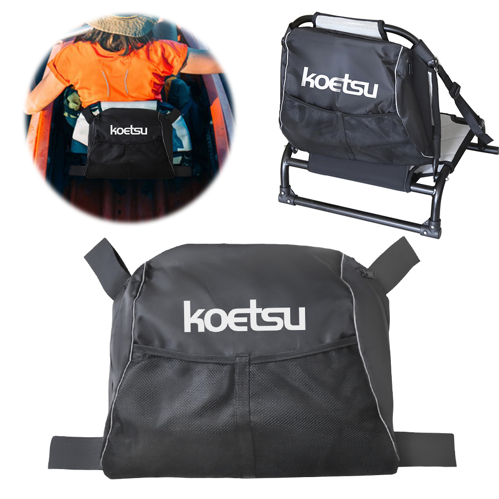 カヤックシートバック収納バッグ ストラップ付き カヤックチェ - Fishing Kayak Crate のレビューと価格